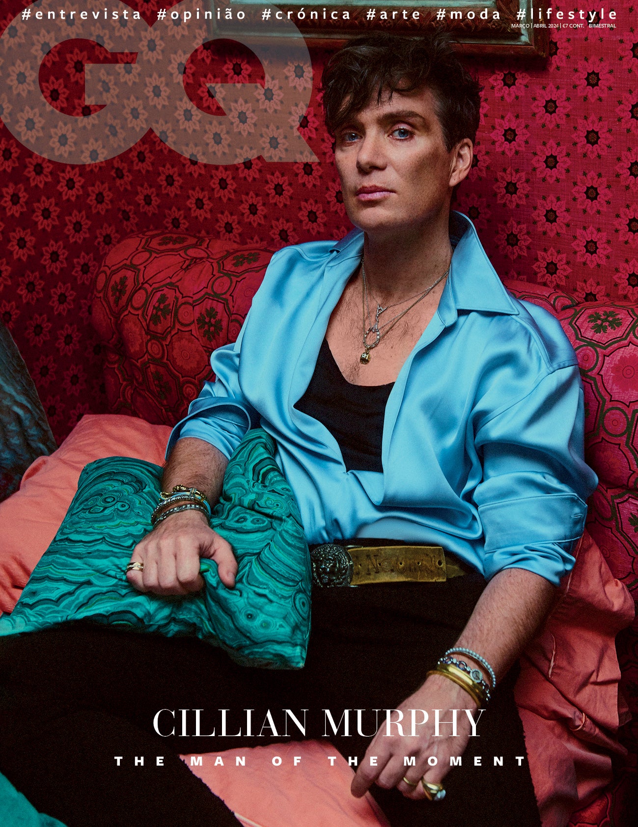 GQ Portugal March 2024 | Cillian Murphy
