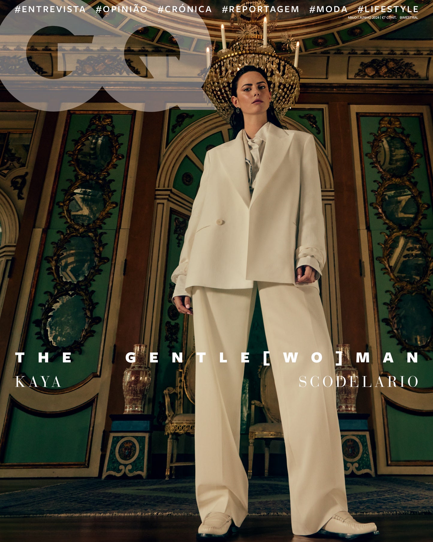 GQ Portugal May 2024 | Kaya Scodelario