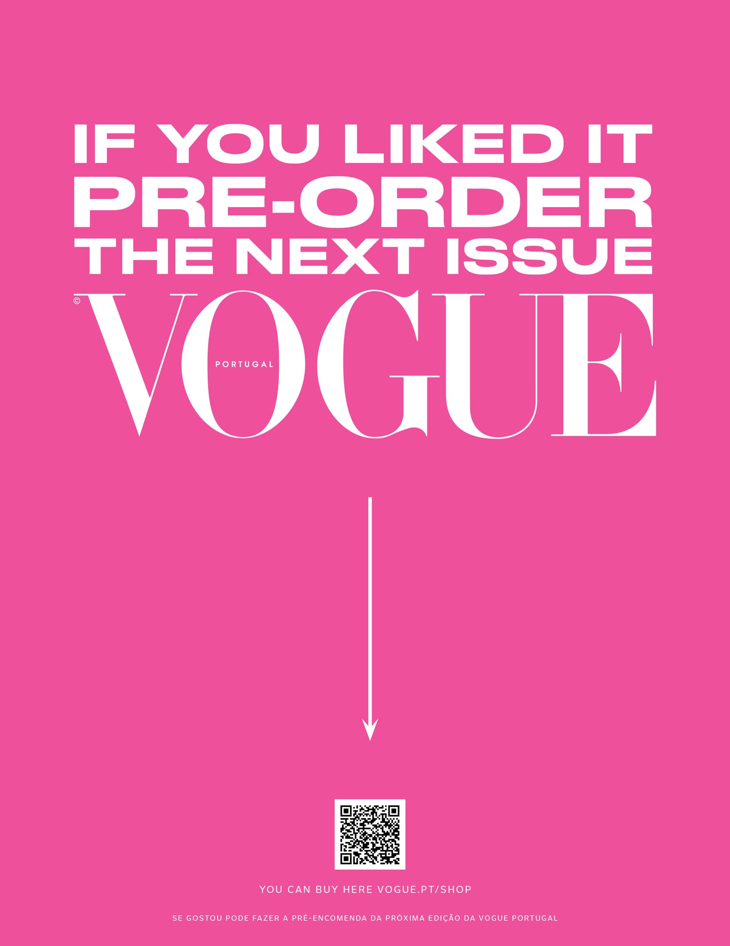 Vogue Portugal - The Next Issue (Pre-order next issue)