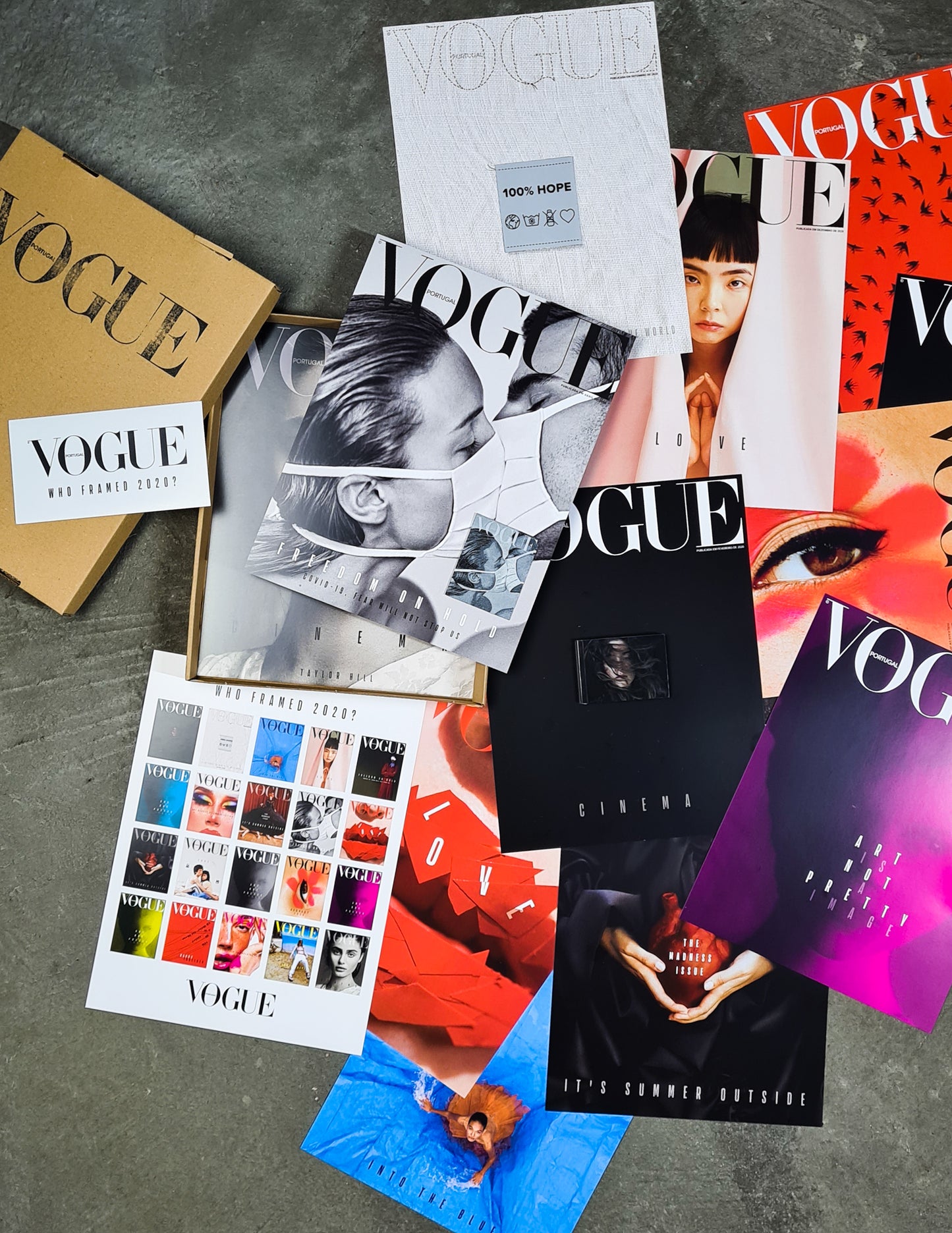 Coleção de posters | Vogue Portugal 2020