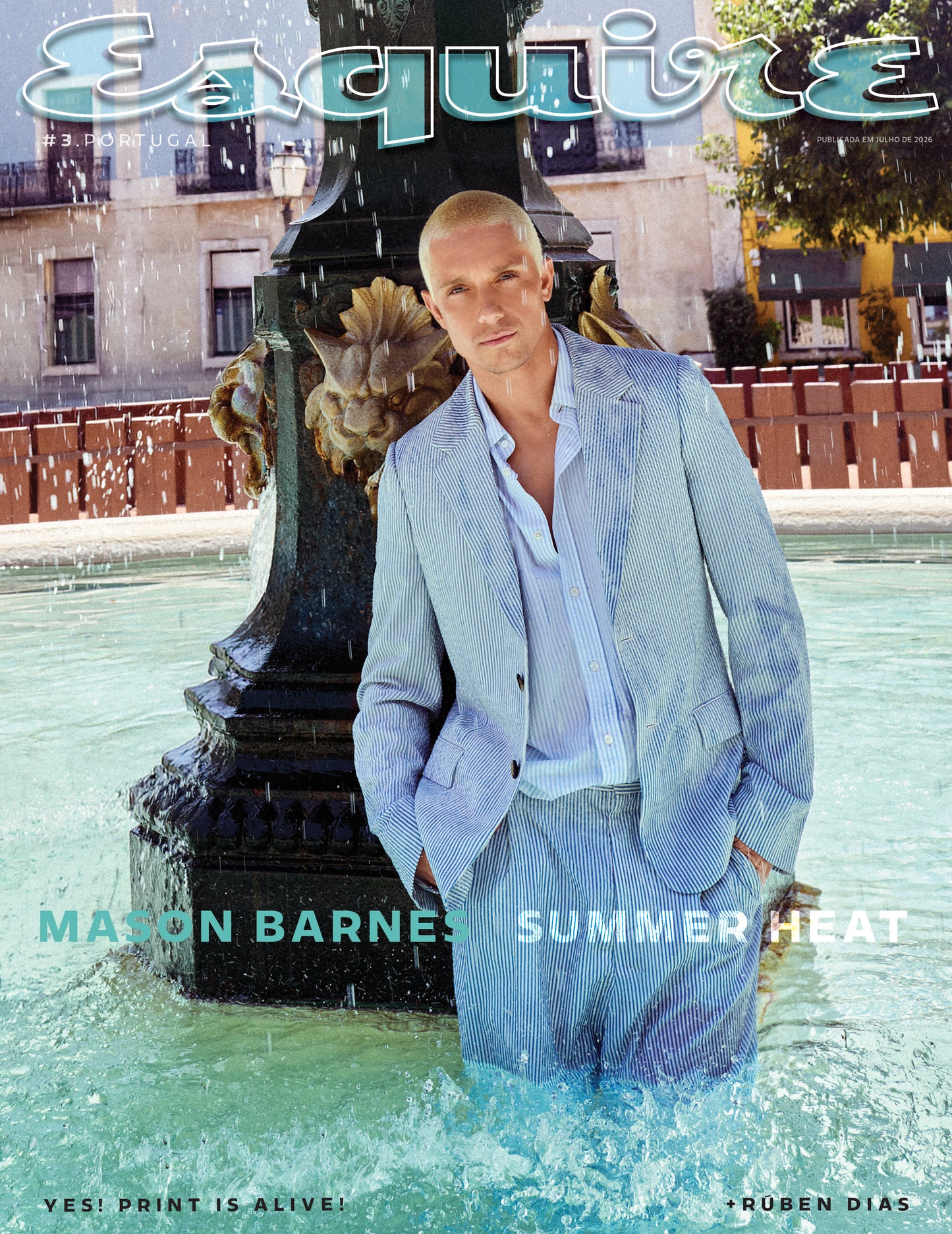 Esquire Portugal #3 | Mason Barnes - Edição Limitada