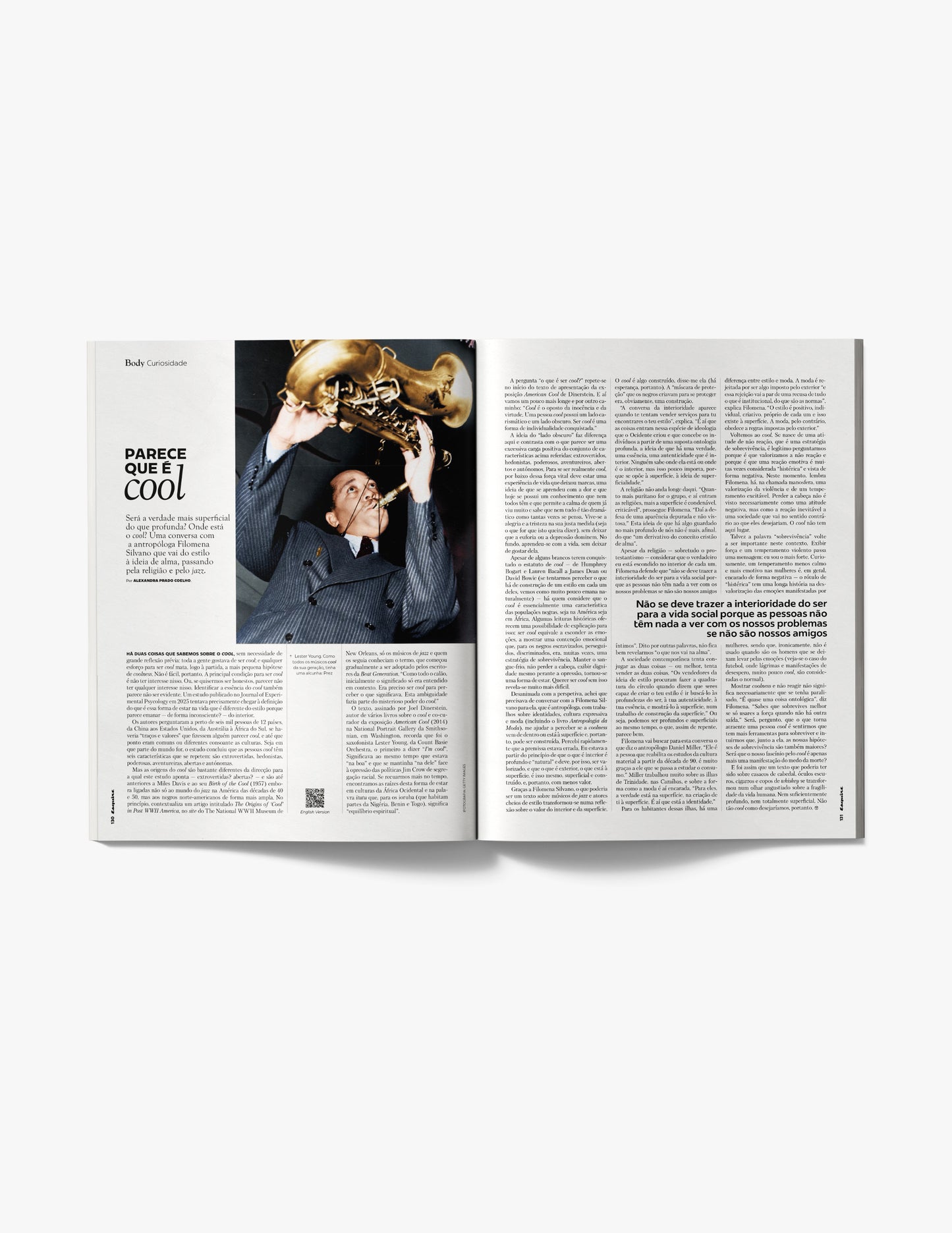 Esquire Portugal #3 | Mason Barnes - Capa 2
