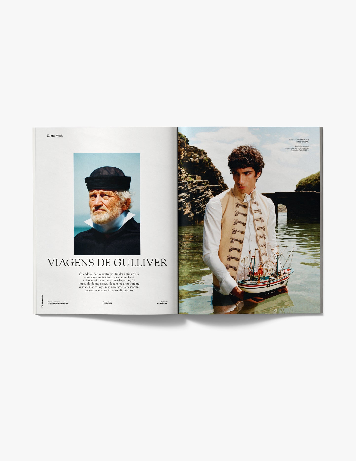 Esquire Portugal #3 | Mason Barnes - Capa 2