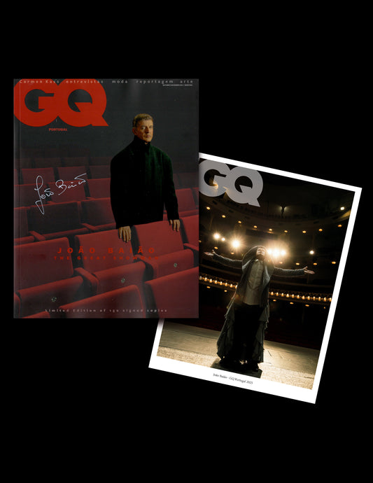 GQ Portugal October 2025 - João Baião | Limited Edition of 150 signed copies
