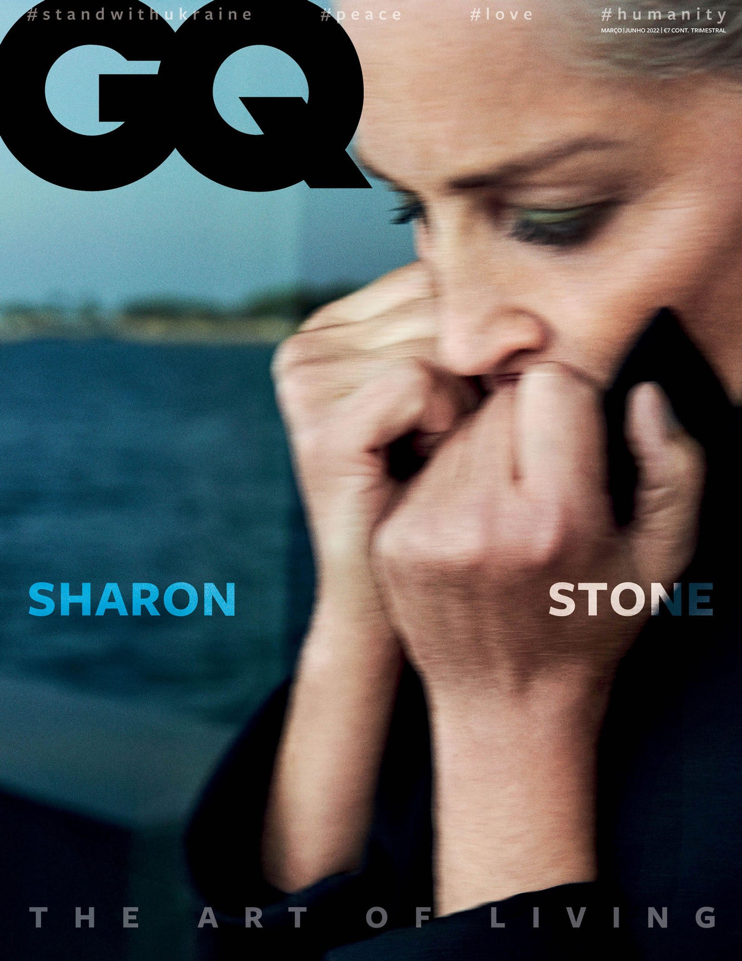1 of 1 - GQ March 2022 - Sharon Stone Special Edition