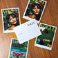 Set of four Fairytale Covers Postcards